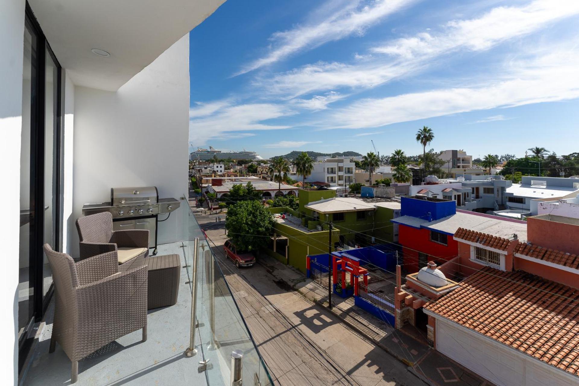 New & Modern, 5 Star Area, Walk 2 Beach, Pool, Views, King Bed Mazatlán Exteriör bild